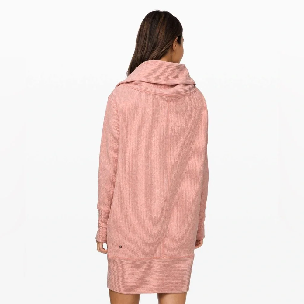 Lululemon Along the Way Dress Heathered Copper Clay  Sz XS‎